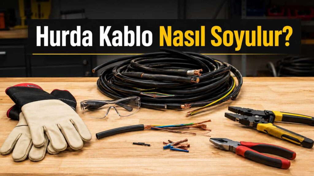 Hurda Kablo Nasıl Soyulur?