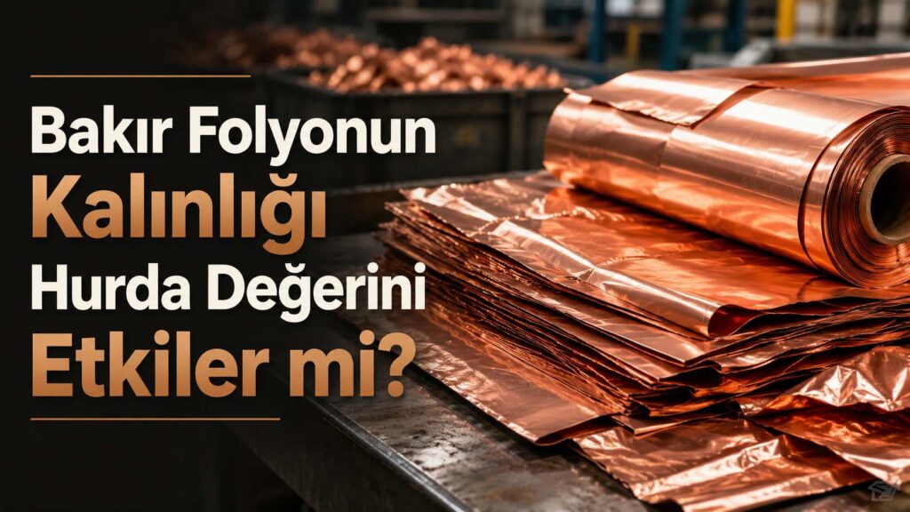 Bakır Folyonun Kalınlığı Hurda Değerini Etkiler mi?