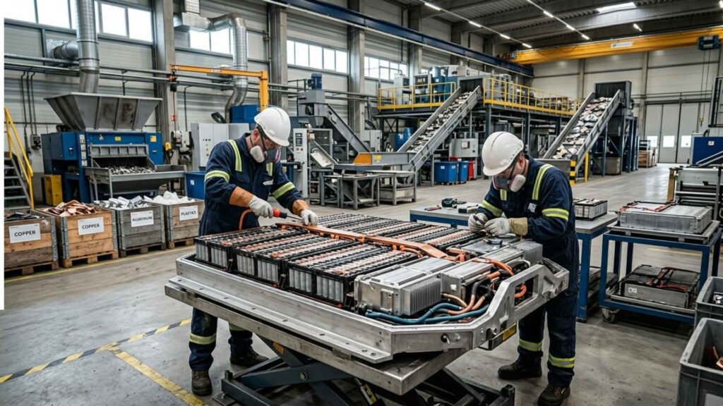 Elektrikli Araç Bataryaları Hurdaya Nasıl Ayrılır ve Geri Dönüştürülür?