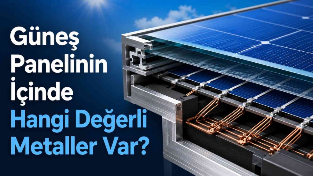 Güneş Panelinin İçinde Hangi Değerli Metaller Var?