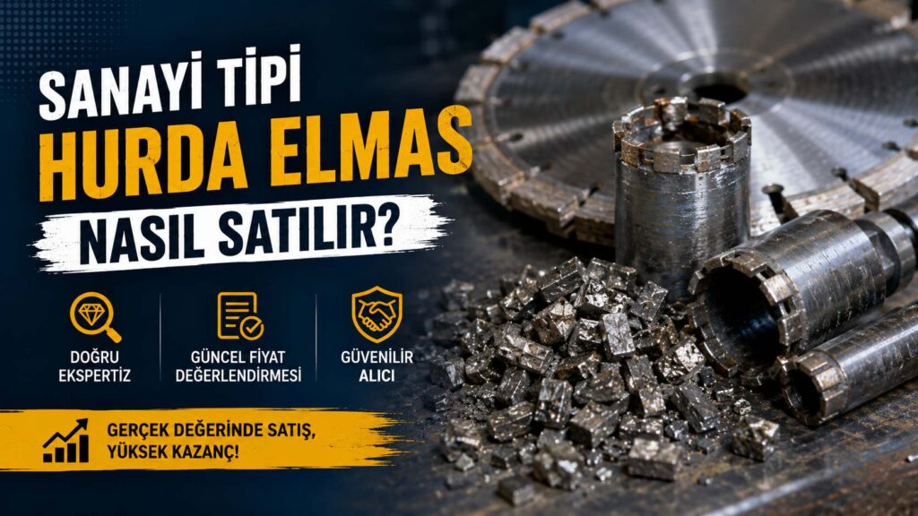 Sanayi Tipi Hurda Elmas Nasıl Satılır?